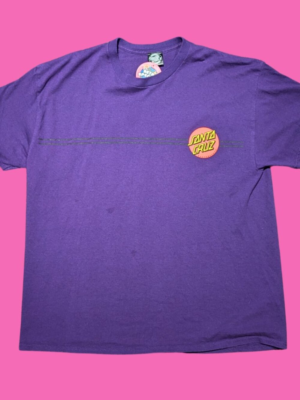 The Original Santa Cruz Purple T-Shirt Size XL